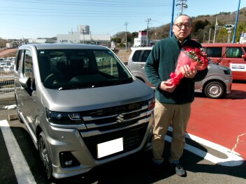 新車ワゴンRご納車いただきました！