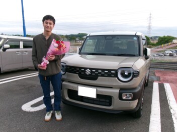 新車　クロスビーご納車いただきました！