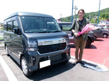 新車エブリイワゴンご納車頂きました！！