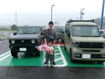 新車ジムニーご納車頂きました！