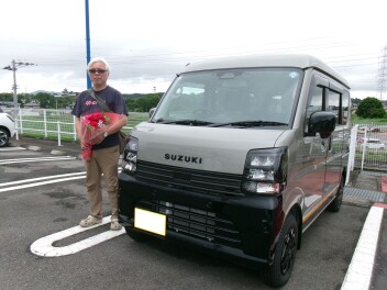 新車エブリイ　ご納車いただきました！