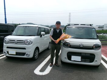 新車ワゴンＲスマイルご納車頂きました！