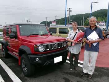 新車ジムニーノマドご納車いただきました！