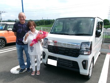 新車　エブリイW　ご納車いただきました！