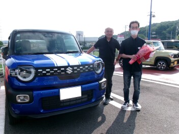 新車　クロスビーご納車いただきました！