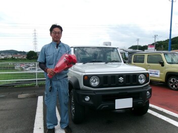 新車ジムニーシエラご納車頂きました！