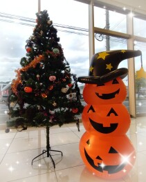 ハロウィン仕様に模様替え☆