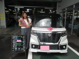 スペーシアカスタムご納車させて頂きました(^O^)★☆