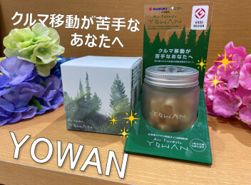まるで森林浴！？車内空間を快適に【YOWAN】