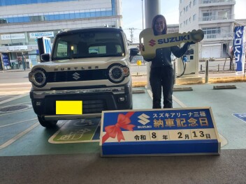 ☆★☆　Ｎ様　ハスラー納車です！　☆★☆