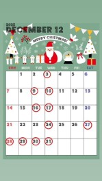 １２月の予定