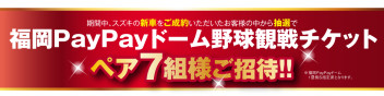 野球観戦チケット当たる！！！！！