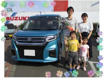 ☆ご納車御礼☆ソリオをご納車しました！
