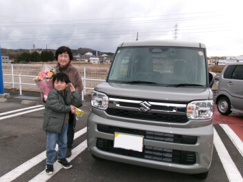 新車スペーシアご納車です☆