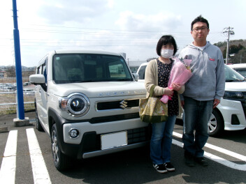 新車ハスラーご納車です！