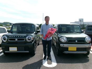 新車ハスラーご納車です！