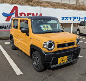ハスラー試乗車あります　♪♪