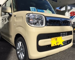 スペーシア試乗車