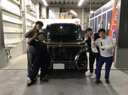 新型スペーシアカスタム納車いたしました！