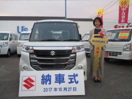 スペーシア納車式！！