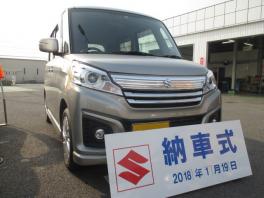 スペーシアカスタム納車式！