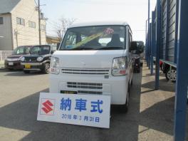 Ｈ様　エブリイ納車