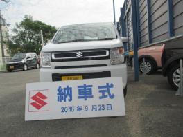 Ｍ様　ワゴンＲ　納車式
