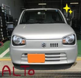 シルバーのアルト御納車させていただきました✨