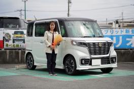 ☆新型スペーシアカスタム☆納車ありがとうございます！！