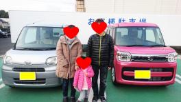 新型スペーシアご納車して．．．。