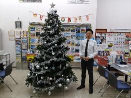 クリスマスツリー登場！！