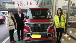 スペーシアカスタムをご納車しました★☆
