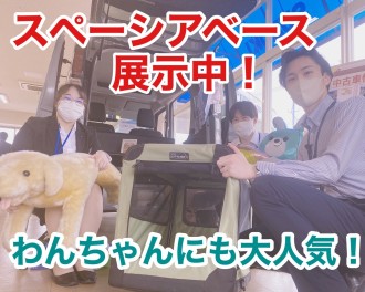 ☆ワンちゃんにも！スペーシアベース！☆