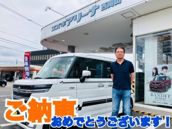 スペーシア カスタム☆ご納車おめでとうございます！