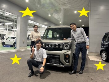 新型スペーシア・GEAR 試乗車ご用意してます！！
