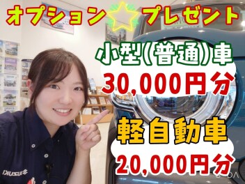 秋のオプションプレゼントキャンペーン！