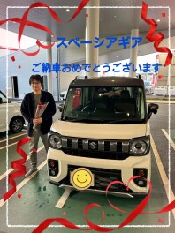 スペーシアギア納車しました！！