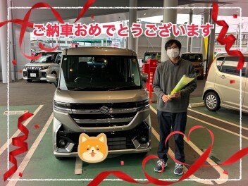 スペーシアカスタム納車しました！
