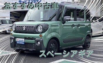 ☆おすすめ中古車☆　スペーシアギア　ＨＹＢＲＩＤ　ＸＺ　ＭＫ５３Ｓ