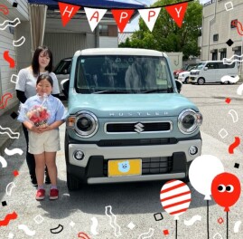 N様　ご納車おめでとうございます