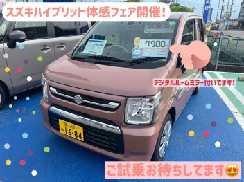 【スズキの日】HYBRID体感フェア開催します【5月31日から！】