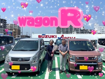 ワゴンＲご納車♡♡