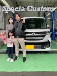 スペーシアカスタムご納車！