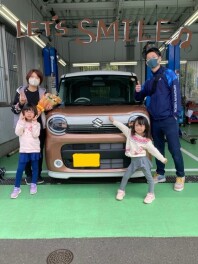 ワゴンＲスマイルご納車！