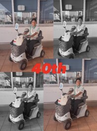 セニアカー４０周年！