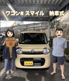 ワゴンRスマイル納車式！！