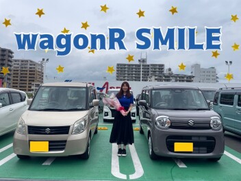 ワゴンRスマイル納車しました★