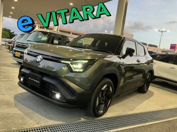 スズキのＥＶ(電動車)Ｅビターラがコザに！