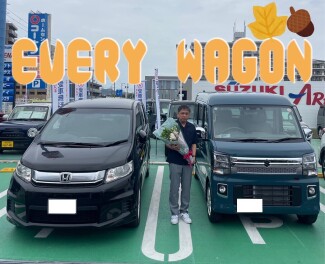エブリイワゴン納車しました♪
