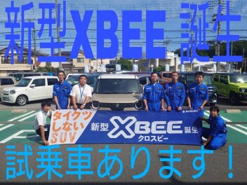 クロスビー試乗車準備できました！！